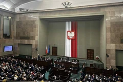 The voting session of the Poland’s Sejm on October 17 (Photo: VGP)
