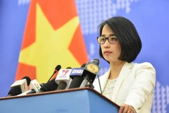 Spokeswoman of the Ministry of Foreign Affairs Pham Thu Hang (Photo: baochinhphu.vn)