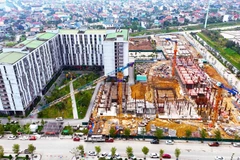 A social housing project in Thanh Sen ward, Ha Tinh province (Photo: VNA)