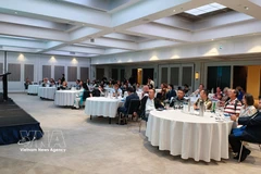 A view of Vietnam Airlines' 2026 kick-off event in Sydney on March 19 evening. (Photo: VNA)