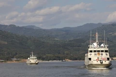 China, Laos, Myanmar, Thailand conduct joint patrols along Mekong River