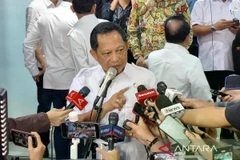 Home Affairs Minister Muhammad Tito Karnavian delivers a statement to the press in Jakarta on February 11, 2026. (Photo: ANTARA/Fianda Sjofjan Rassat/aa)