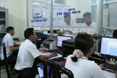 An administrative procedures processing unit in Nam Dinh province (Photo: VNA)