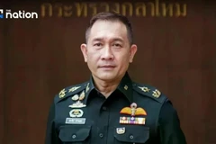 Thai Defence Ministry spokesman Maj-Gen Thanathip Sawangsaeng. (Photo: The Nation) 