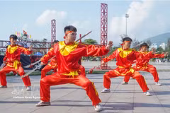 The spirit of martial arts is passed down through generations by Binh Dinh locals (Photo: VNA)