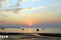 Sunset on Co To Island. (Photo: VNA)