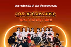 Rock Concert – Trai tim Viet Nam (Rock Concert - Heart of Vietnam) features top rock bands from across the country. (Photo courtesy of Netmedia)
