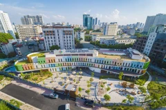 A green certified building in Vietnam. (Photo: afamily.vn)