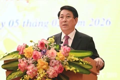 State President Luong Cuong extends Lunar New Year (Tet) wishes to the Party Committee, authorities, and people of Phu Tho province on February 5, 2026. (Photo: VNA)