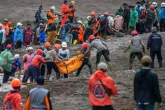 Indonesia continues searching for victims of West Java landslide