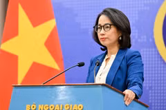 Spokeswoman of the Vietnamese Ministry of Foreign Affairs Pham Thu Hang. (Photo: Ministry of Foreign Affairs)