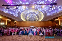 At the Women Economic Forum (WEF) ASEAN 2025. (Photo: Bernama)