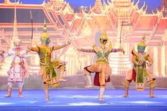 Artists perform Thai traditional dance at the opening ceremony of the "Creative Thailand: The Pulse of Tradition" festival. (Photo of organisers)