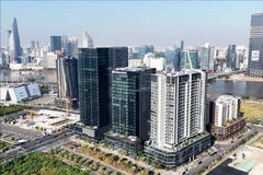 The International Financial Centre is slated for launch in November (Photo: VNA)