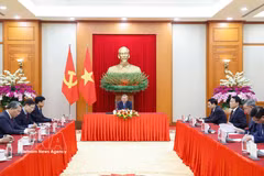 At the phone talks between Party General Secretary and State President To Lam and LDP President and Prime Minister of Japan Takaichi Sanae (Photo: VNA)