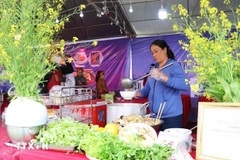 Van Cu vermicelli is an important ingredient in Hue’s cuisine. (Photo: VNA)