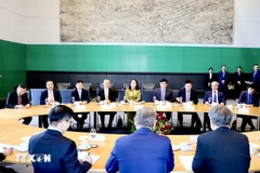 During a meeting with Vietnamese Vice President Vo Thi Anh Xuan on July 2, 2025, Vice President of the German Bundestag (parliament) Bodo Ramelow announced that he and the German Parliament had begun the process of seeking input from relevant parties in order to ratify the EVIPA. (Photo published by VNA)