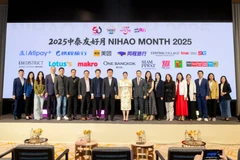 At the launch of "Nihao Month" campaign. (Photo: tatnews.org)