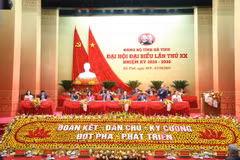 The 20th Congress of the Ha Tinh provincial Party Organisation for the 2025–2030 tenure kicks off on October 1. (Photo: Hatinh.gov.vn)