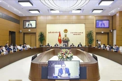 National Assembly (NA) Chairman Tran Thanh Man speaks at the event on December 3 (Photo: VNA)