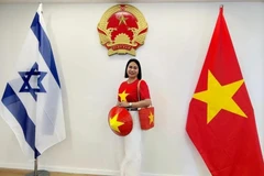 Truong Thi Hong, Chairwoman of the Vietnamese People's Association in Israel (Photo: VNA)