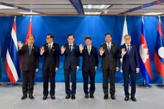 Foreign ministers of the Mekong countries and Japan reaffirm commitment to strengthening partnership through co-creation (Photo: Vietnamese Ministry of Foreign Affairs) 