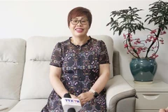 Prof., Dr. Pan Jin’e from the Research Institute of Marxism under the Chinese Academy of Social Sciences. (Photo: VNA)