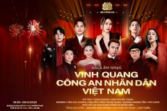 Popular singers will perform at a musical programme to celebrate the public security force' anniversaries. (Photo courtesy of the Ministry of Public Security)