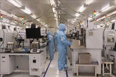 ITM Semiconductor Vietnam Co., Ltd. in VSIP Industrial Park, Tu Son, Bac Ninh has always been given favorable conditions by the locality for production and business. (Photo: VNA)