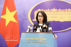 Spokesperson of the Ministry of Foreign Affairs Pham Thu Hang (Photo: VNA)