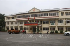 The headquarters of the People's Committee of former Thong Nong district in Cao Bang province has been assigned to another agency for use. (Photo: VNA)