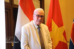 Secretary-General of the Egyptian Communist Party Salah Adly Abdelhafiz. (Photo: VNA)