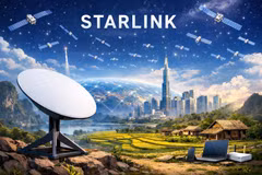 Controlled piloting of Starlink satellite Internet service to last for five years. (Illustrative photo: Internet)
