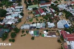 Flooding in Khanh Hoa province in November (Photo: VNA)