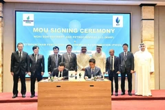 At the signing ceremony of the business deal between PVFCCo – Phu My and NSRP in Kuwait. (Photo: PetroTimes)