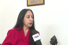 Professor Reena Mahwar of the University of Delhi, Secretary-General of the Association of Asian Scholars. (Photo: VNA)