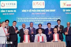 The signing ceremony in Ho Chi Minh City on May 19 (Photo: VNA)