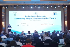 A view of the Asia Pacific Domain Name System Forum 2025 (APAC DNS Forum) (Photo: ictvietnam.vn)