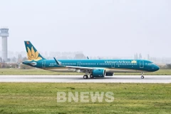 An aircraft of Vietnam Airlines (Illustrative photo: VNA)