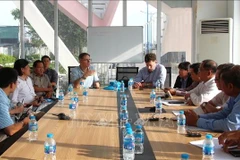 The World Bank delegation holds working session with Can Tho city People's Committee and relevant units (Photo: VNA)