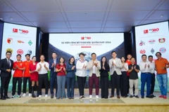 At the event announcing TV360's right to exclusively broadcast Germany’s Bundesliga in Vietnam for three consecutive seasons from 2025 to 2028. (Photo: VNA)