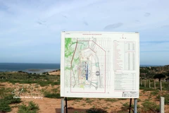 The site selected for the construction of the Ninh Thuan 1 Nuclear Power Plant. (Photo: VNA) 