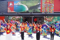 A Vietnam–Japan cultural exchange performance within the framework of EXPO 2025 Osaka – Kansai, Japan. (Photo: VNA)
