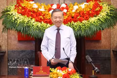 Party General Secretary and State President To Lam (Photo: VNA)