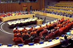 The UN Day of Vesak celebration held at the UN headquarters in New York on May 14 (local time). (Photo: VNA)