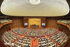 At the opening of the 15th NA's 10th session (Photo: VNA) 