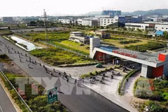 Van Trung industrial park in the northern province of Bac Giang. (Photo: VNA)