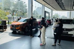 A car showroom in Hanoi. (Photo: VNA)