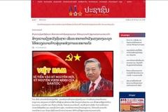 A screenshot photo of the article on the Pasaxon e-newspaper (Photo: VNA)