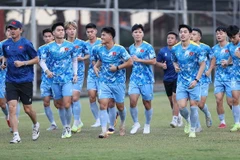 Vietnam's U23 players (Photo: VFF)